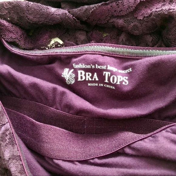 Victoria’s Secret Purple Lace Off Shoulder Dress - Picture 3 of 6